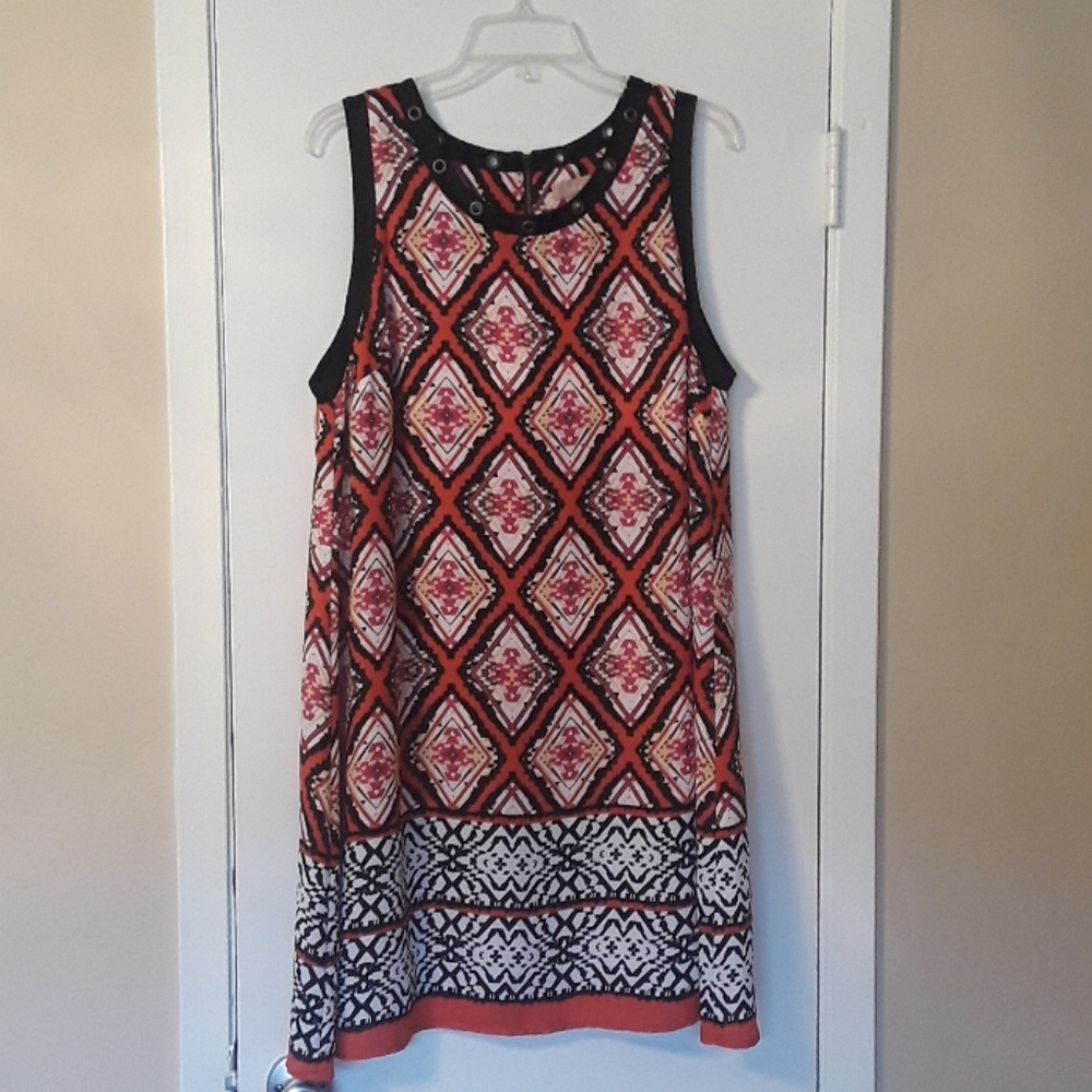 LIKE NEW TAKARA DIAMOND PRINT TOP OR DRESS